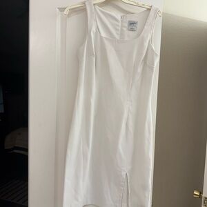 Jacqueline Ferrar White Midi Dress